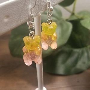 ✨Handmade✨ Gummy Bear Dangle Earrings